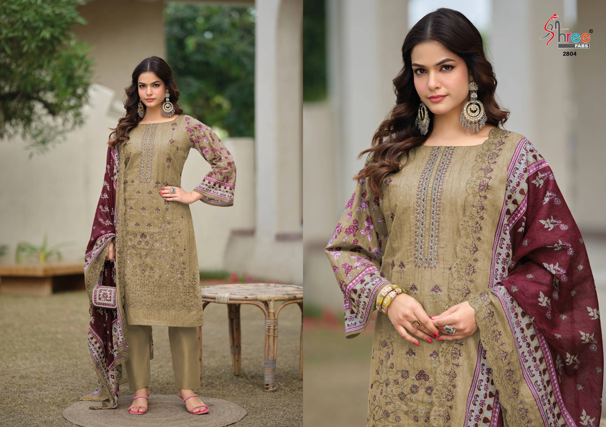 BIN SAEED LAWN COLLECTION VOL-28 by Shree fabs 2801 TO 2806 SERIES Pakistani Stylish Embroidered pure lawn cotton COLLECTION At Wholesale Price